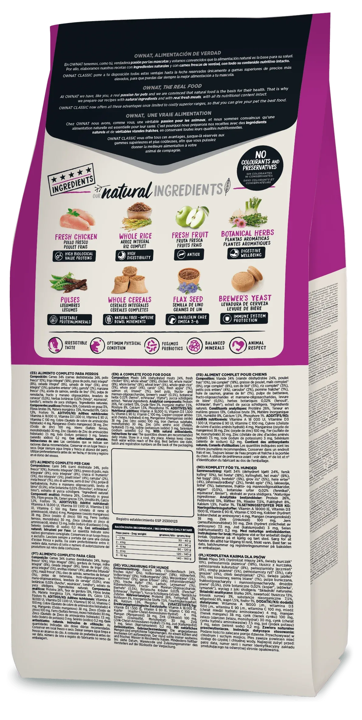 Ownat Classic mini adult croquettes pour chien – Image 2