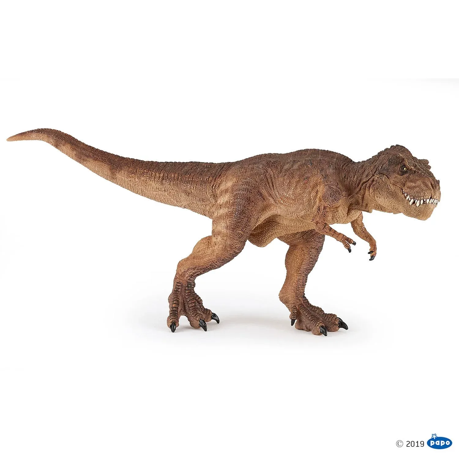 Figurine Dinosaure T-rex courant marron – Image 2