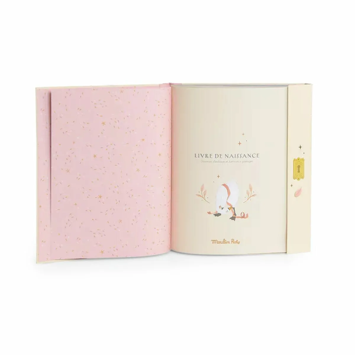 Livre de naissance Souris Rose 80 pages – Image 2