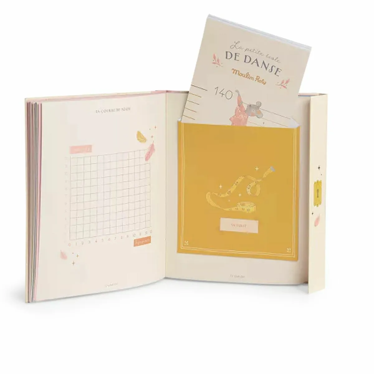 Livre de naissance Souris Rose 80 pages – Image 3