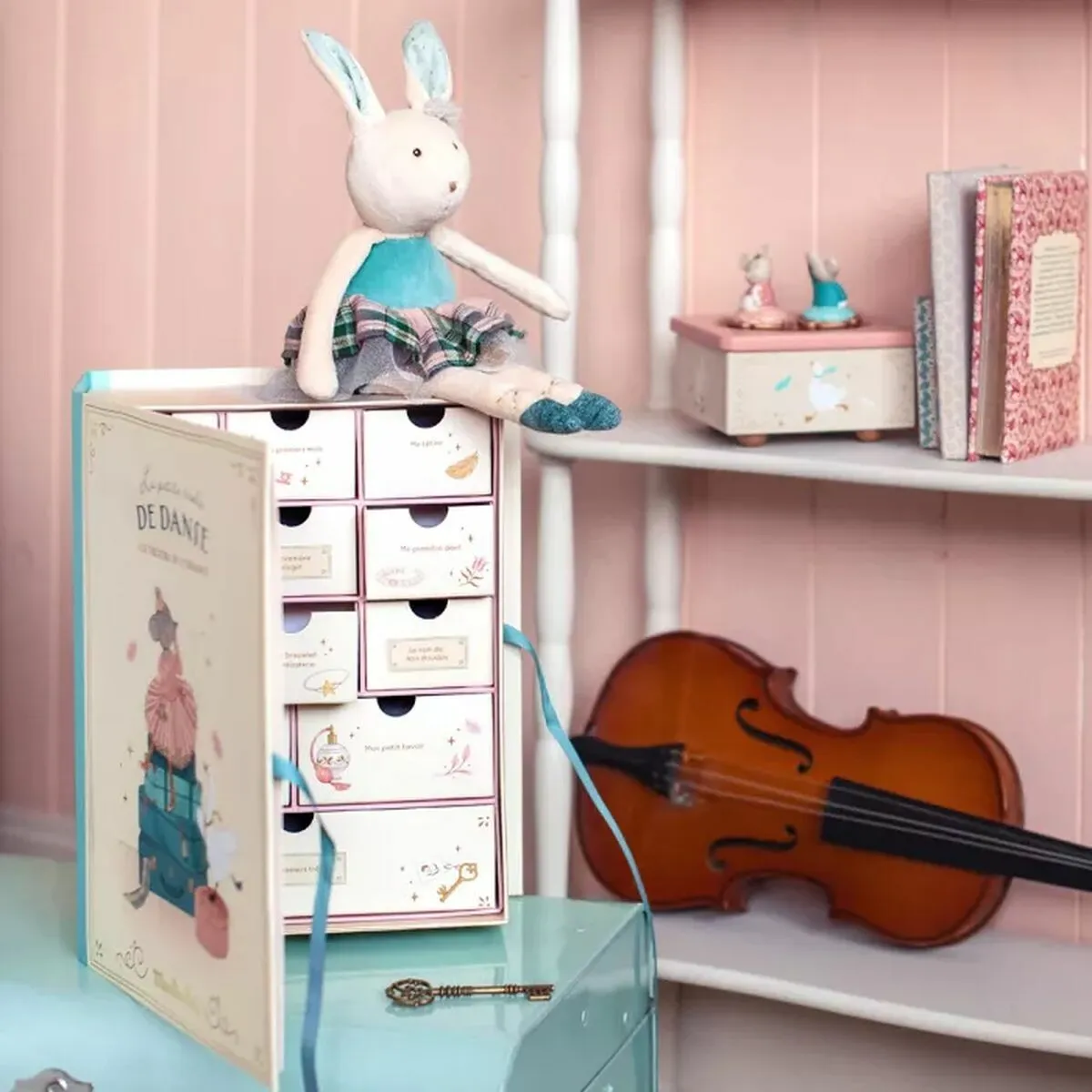 Coffret naissance Souris Rose – Image 3