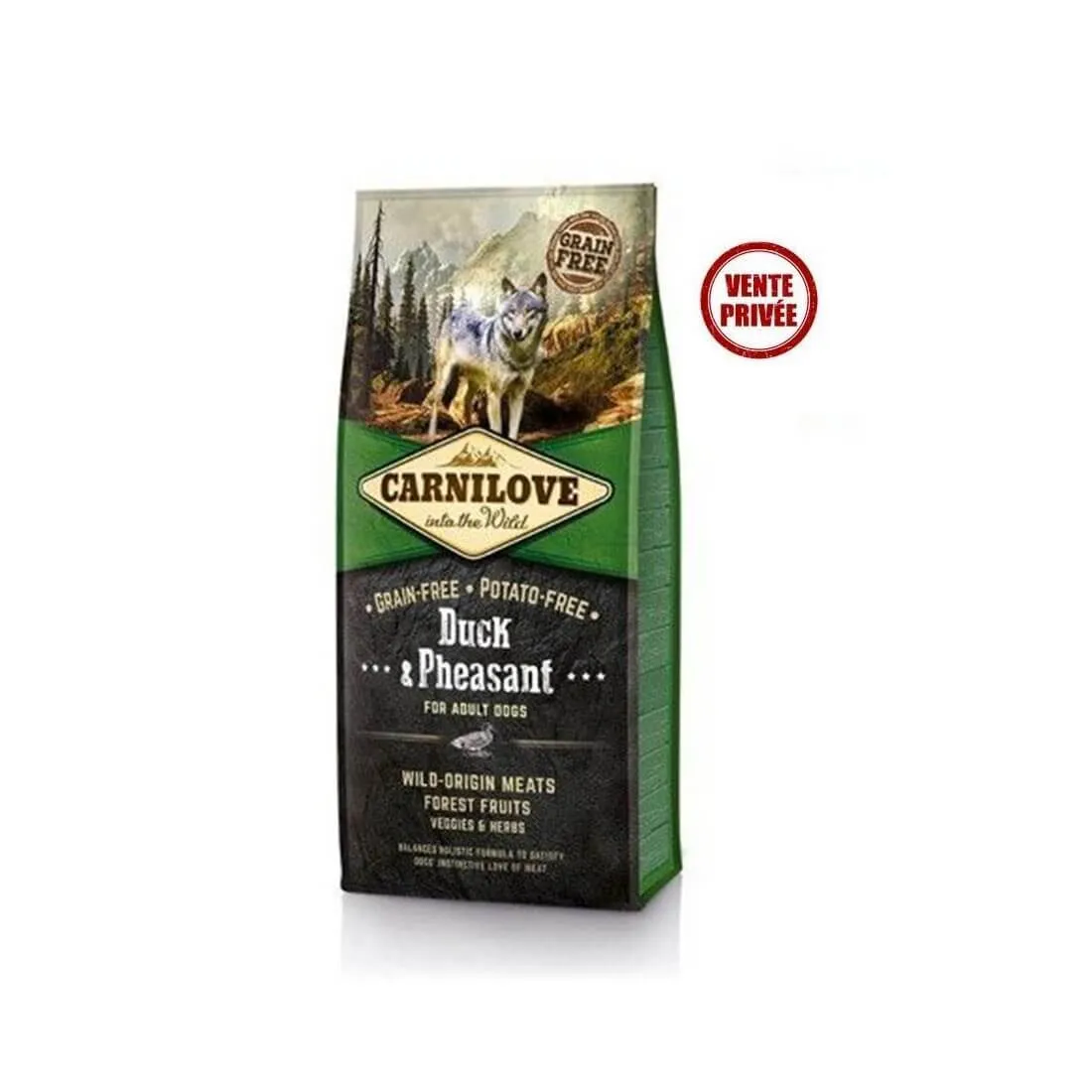 Carnilove Canard et Faisan croquettes pour chien – Image 3