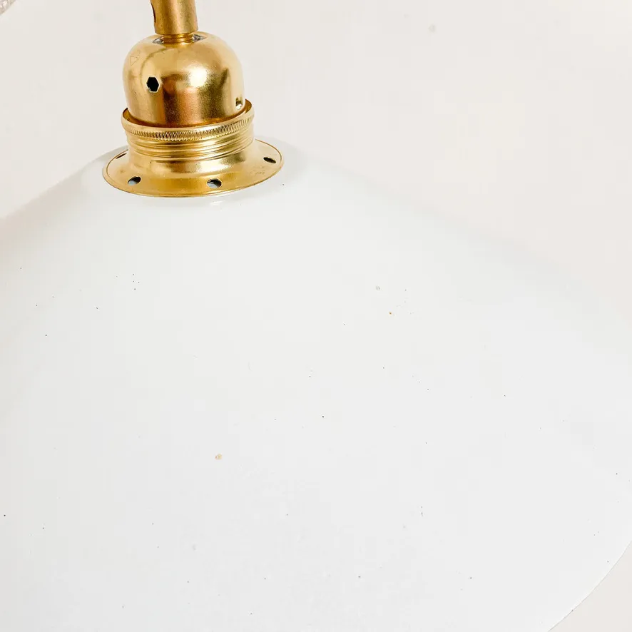 Suspension blanche en tôle émaillée – Image 7
