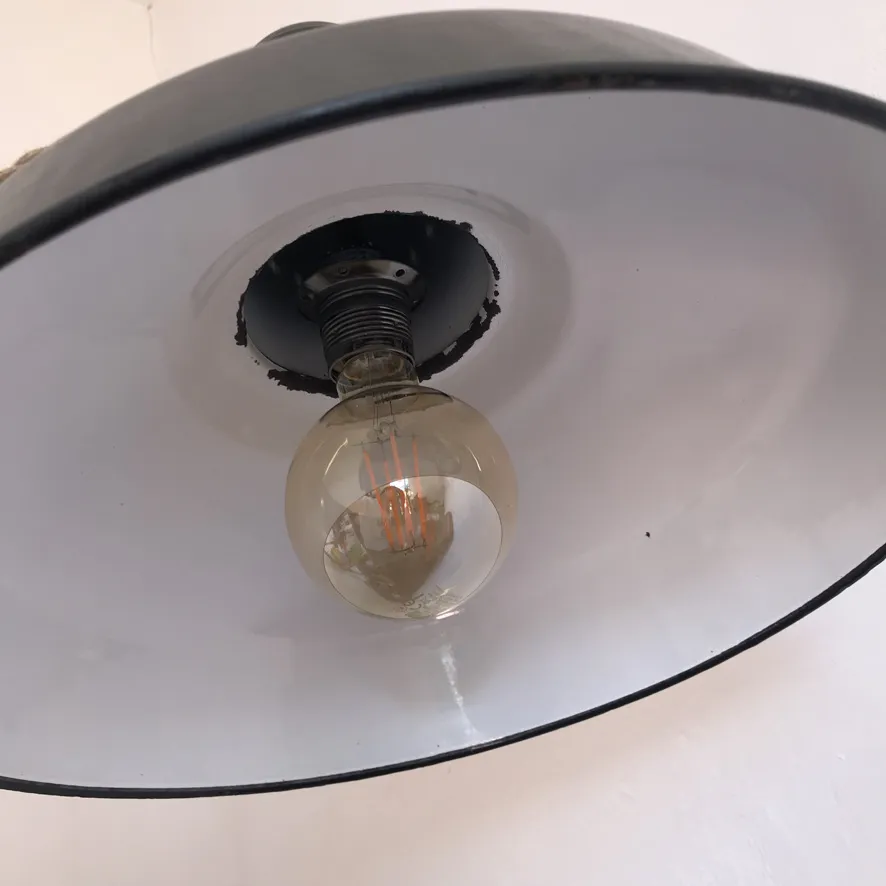 Suspension émaillée kaki – Image 5