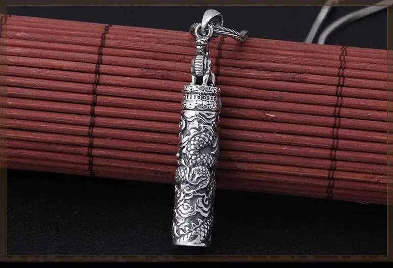 Pendentif Dragon du Bonheur (Argent) – Image 4