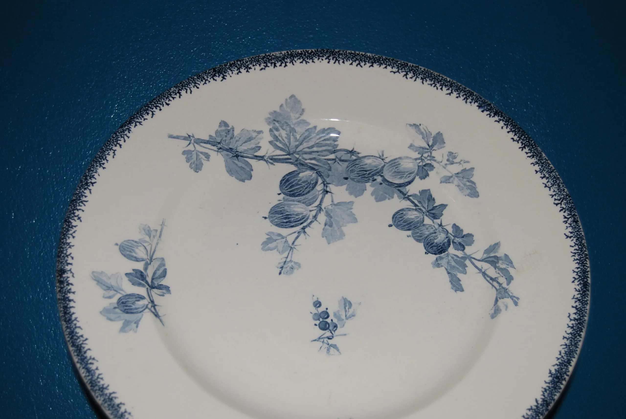 Petit plat Sarreguemines motif Groseilles – Image 4