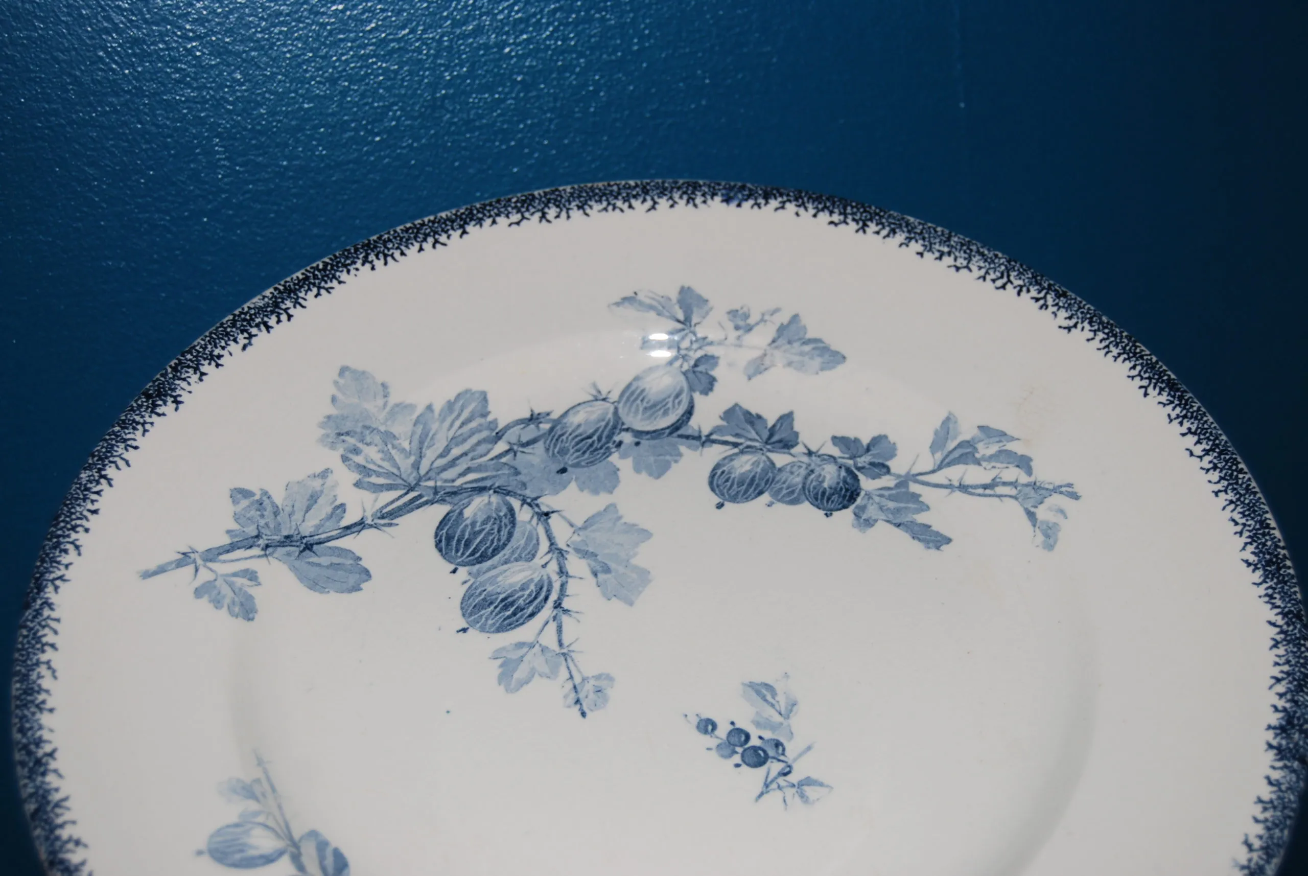 Petit plat Sarreguemines motif Groseilles – Image 3