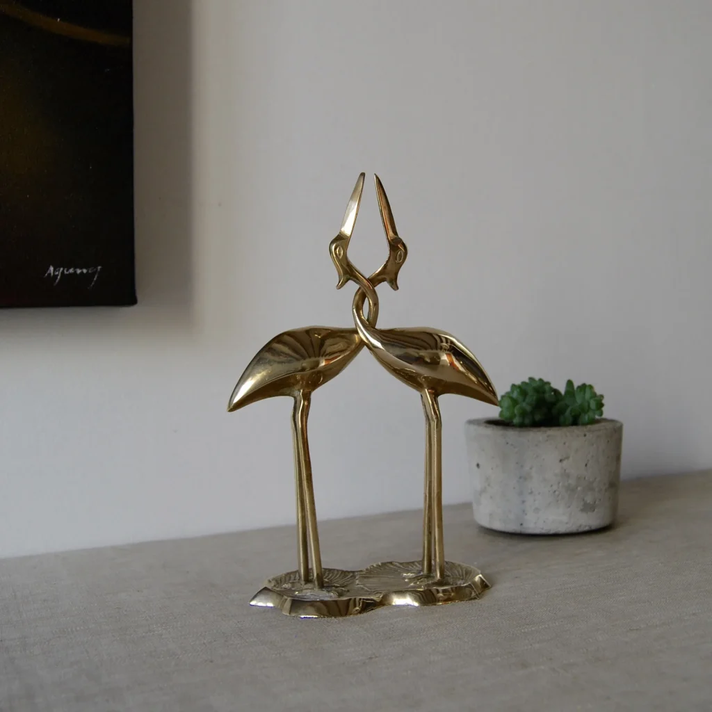Large Table Lamp, Pate De Cristal, Signed Daum France, Heron Large Table Lamp, Pate De Cristal, Signed Daum France, Heron