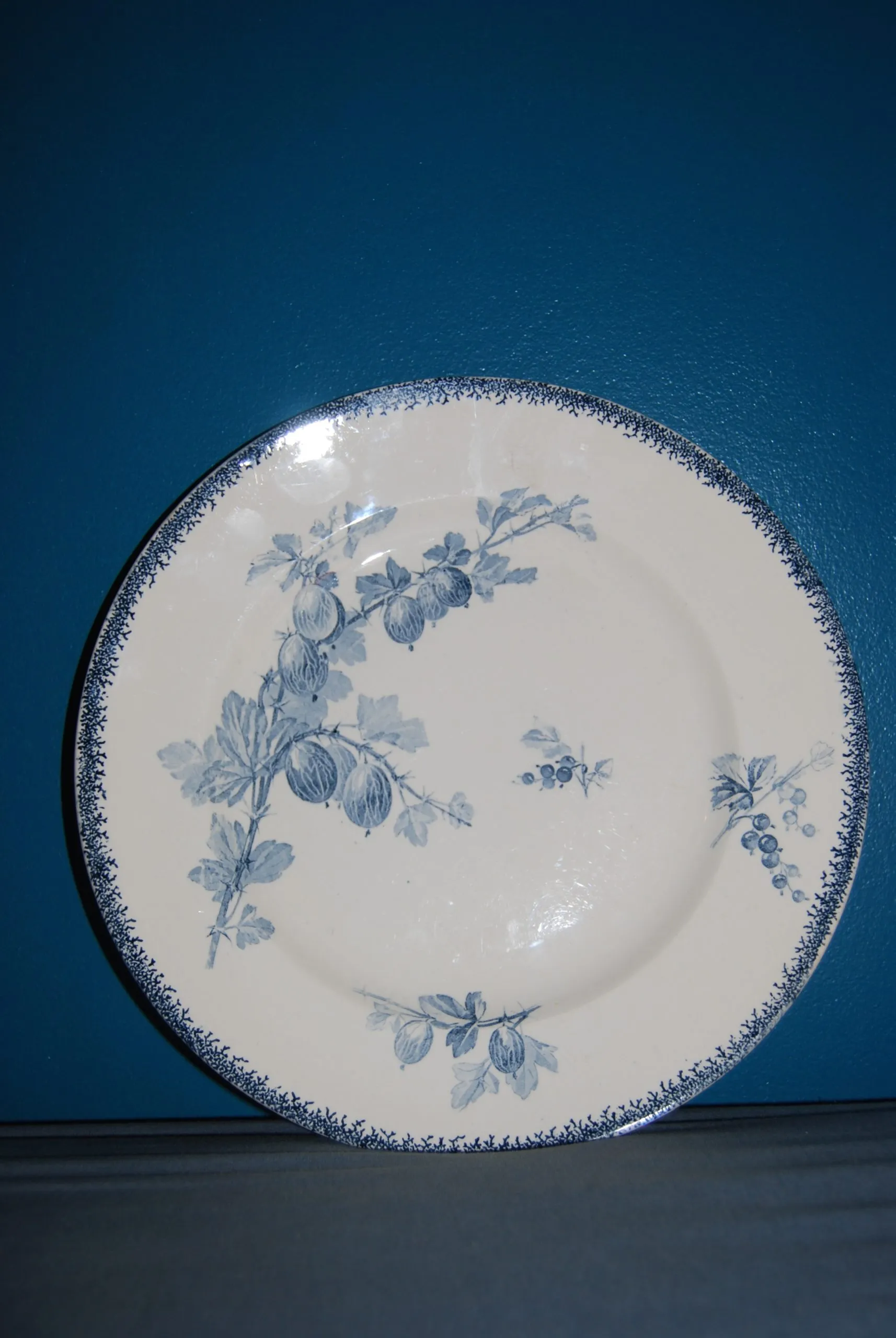 Petit plat Sarreguemines motif Groseilles – Image 2