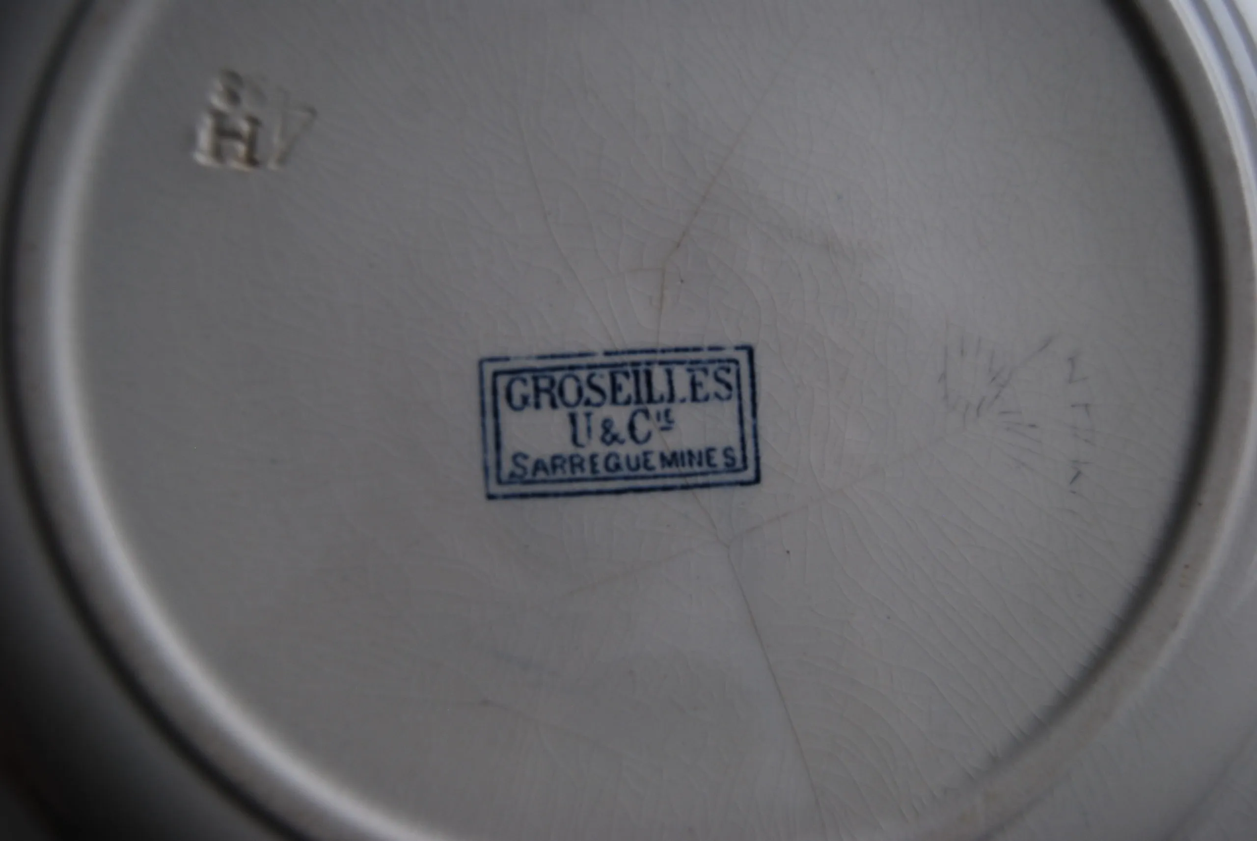 Petit plat Sarreguemines motif Groseilles – Image 5