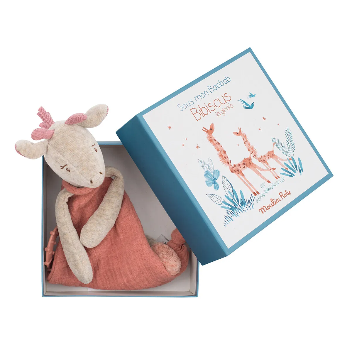 Coffret Doudou plat girafe – Image 3