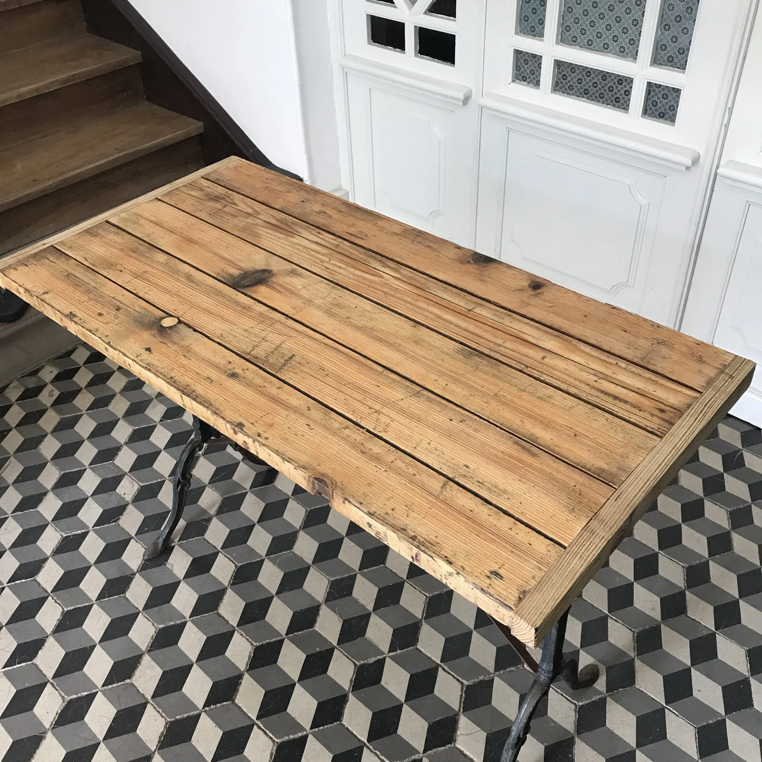 Table de bistrot industrielle – Image 4