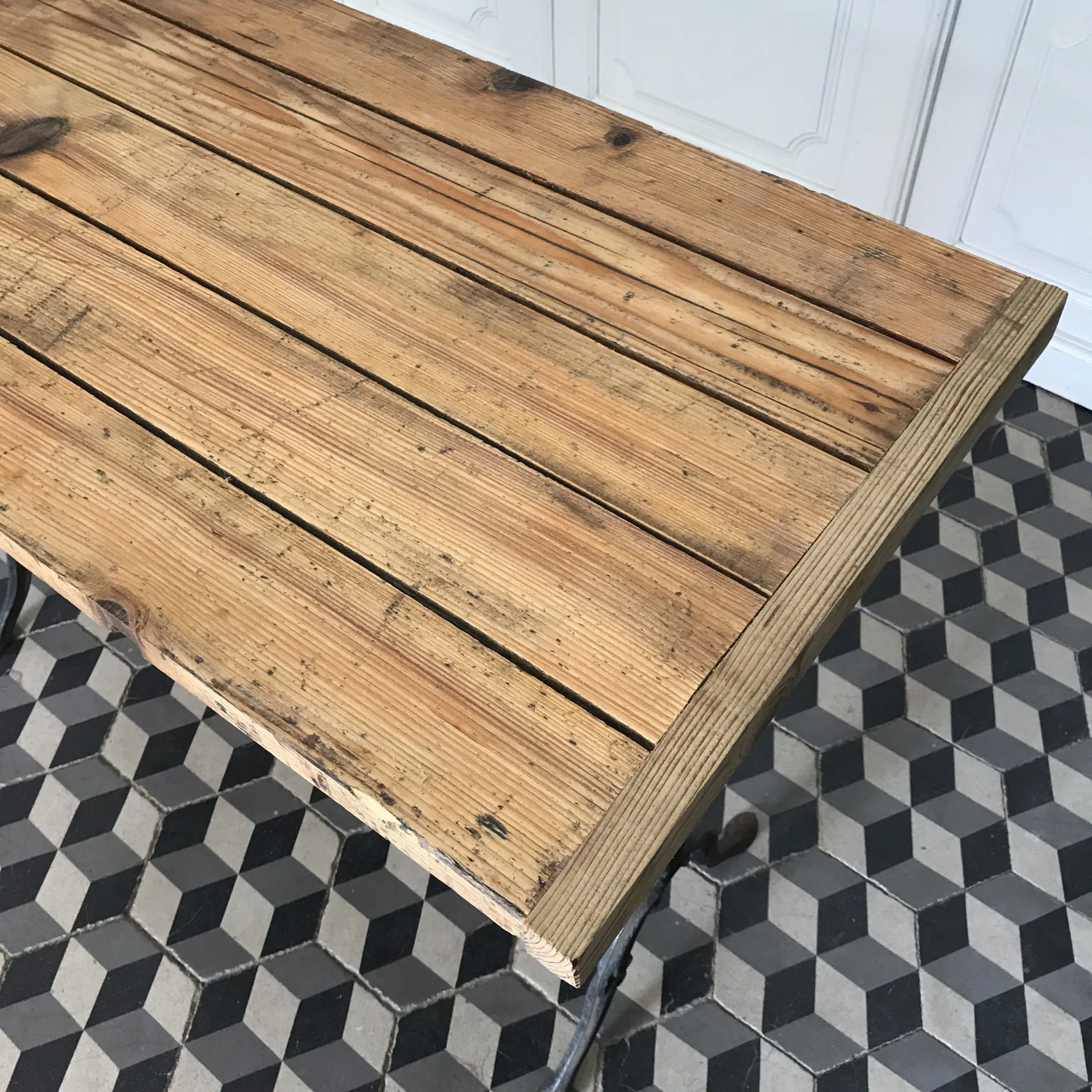 Table de bistrot industrielle – Image 5