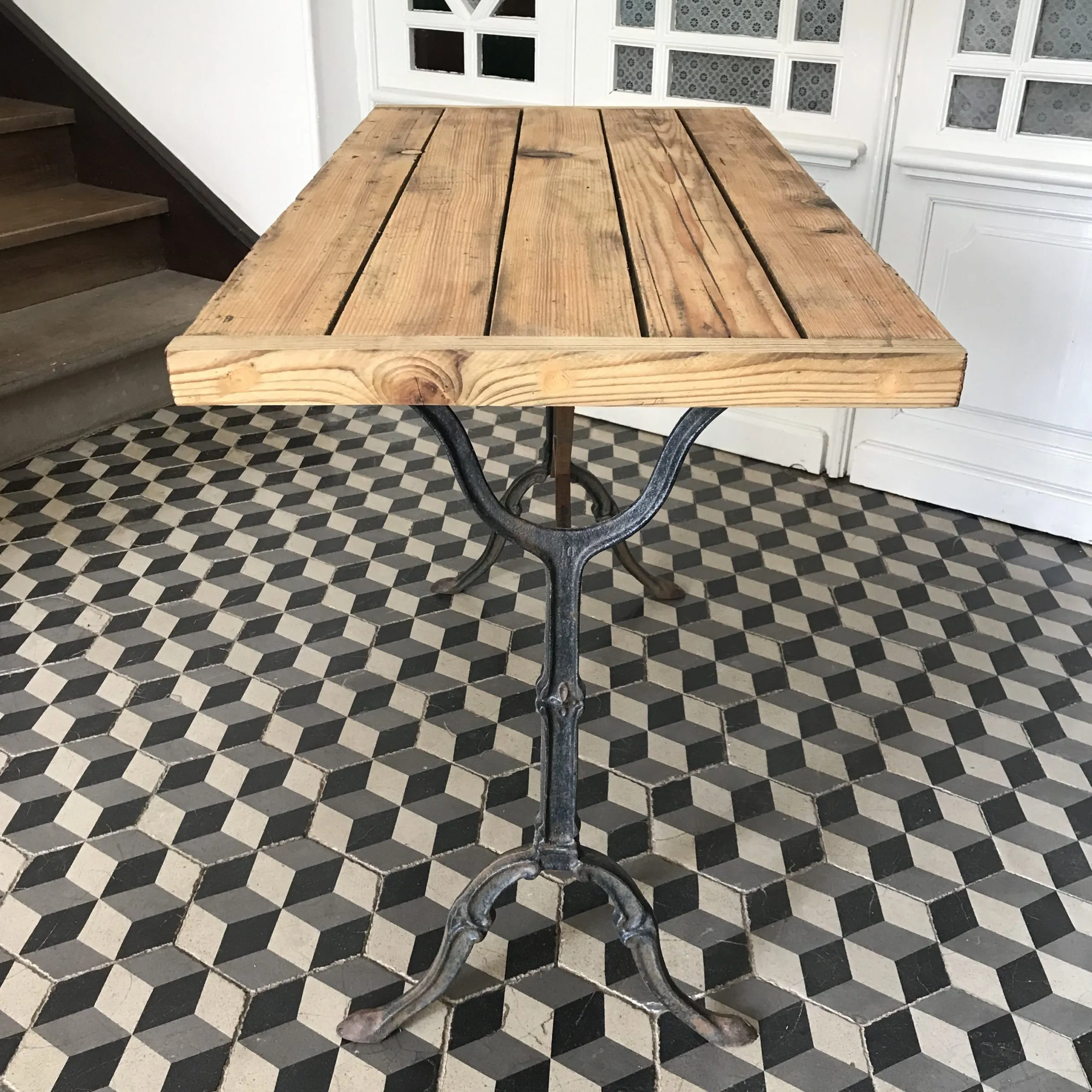 Table de bistrot industrielle – Image 6