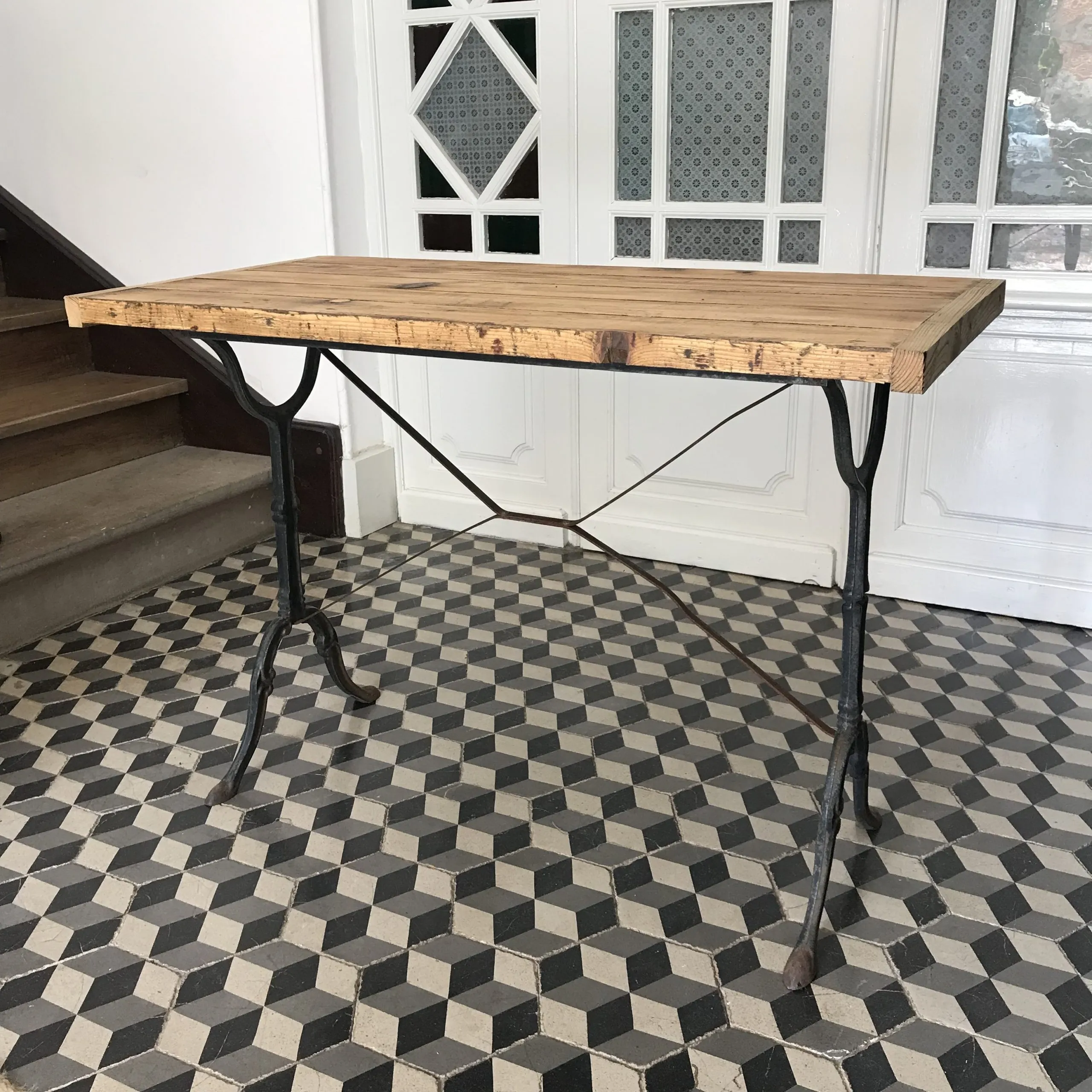 Table de bistrot industrielle – Image 2