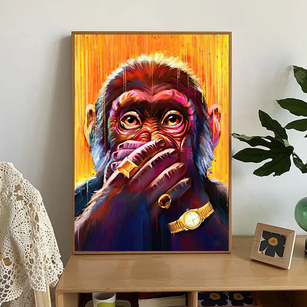 Tableau Singe Moderne – Image 4