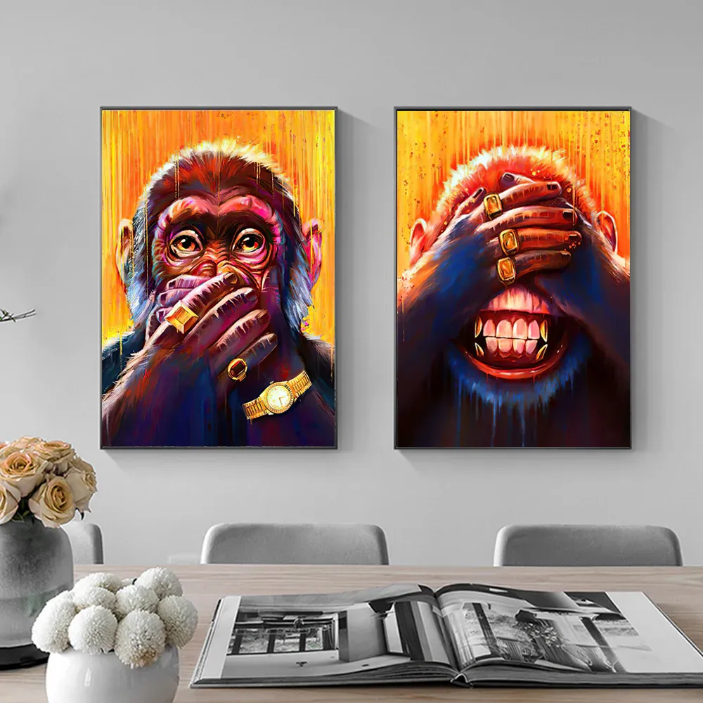 Tableau Singe Moderne – Image 7