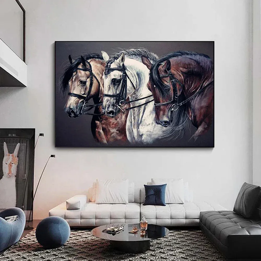 tableau cheval de trait – Image 2