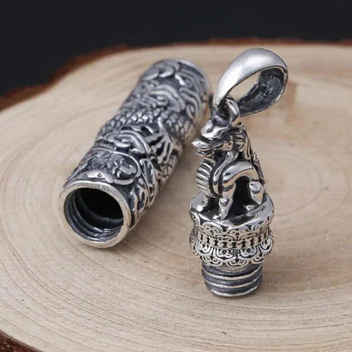 Pendentif Dragon du Bonheur (Argent) – Image 5