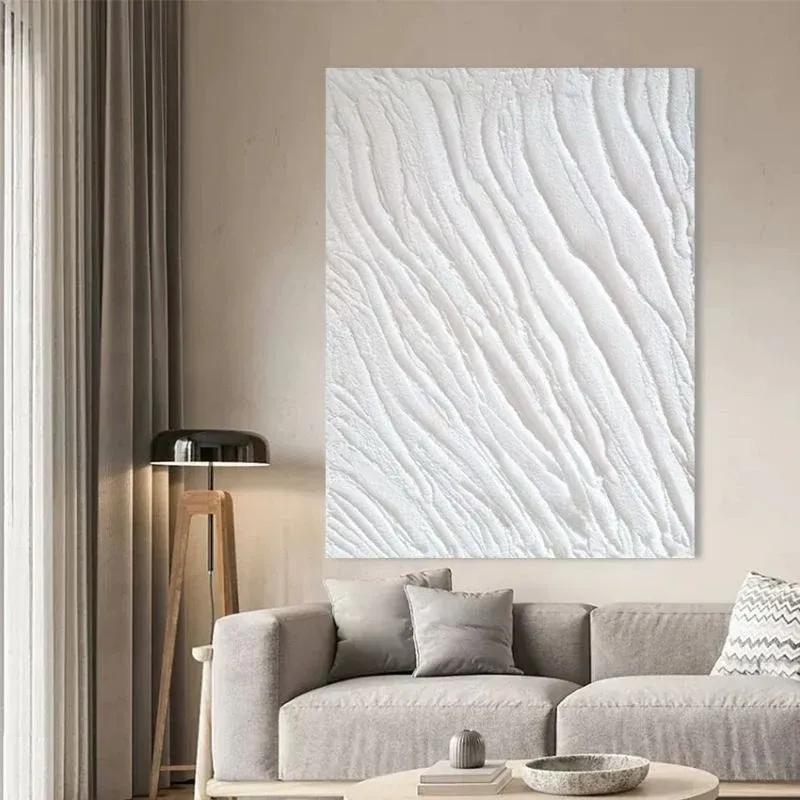 Tableau Blanc Effet Relief – Image 2