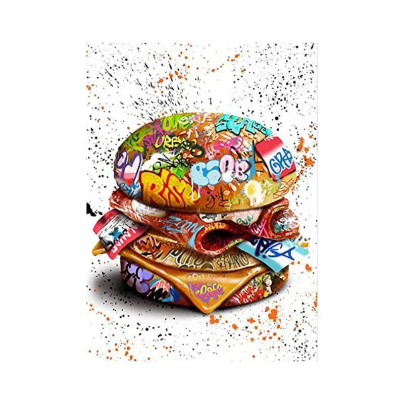 Tableau Burger Street Art – Image 4
