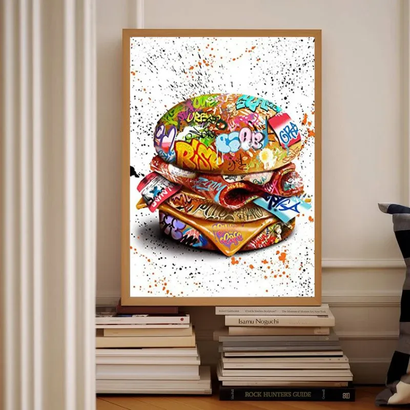 Tableau Burger Street Art – Image 3