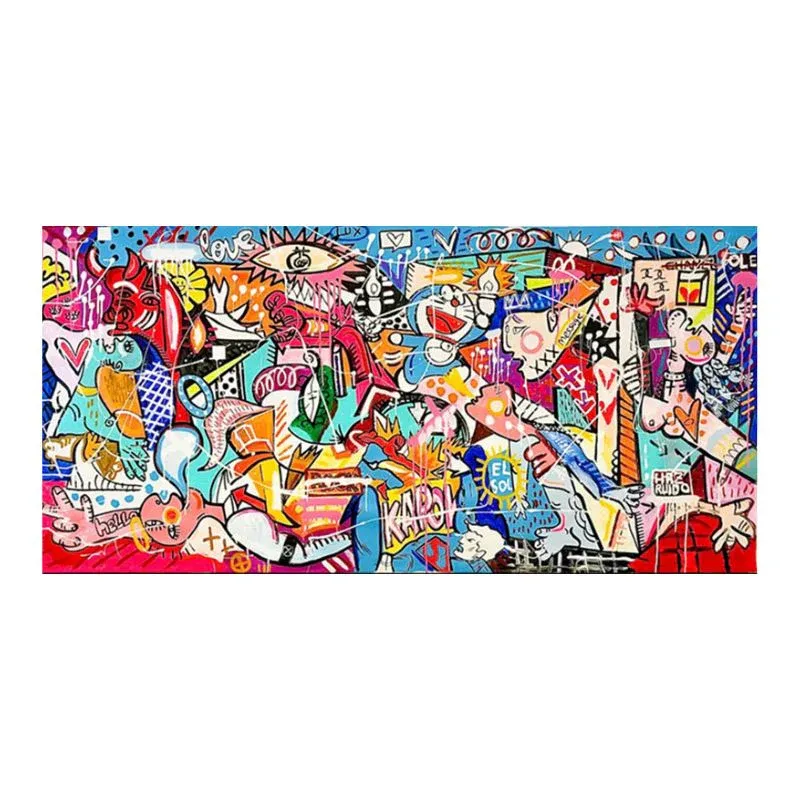 Tableau Inspiration Guernica Version Street Art – Image 4