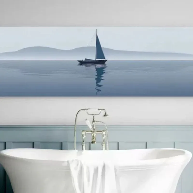 Tableau Voilier sur un Lac Paisible – Image 2