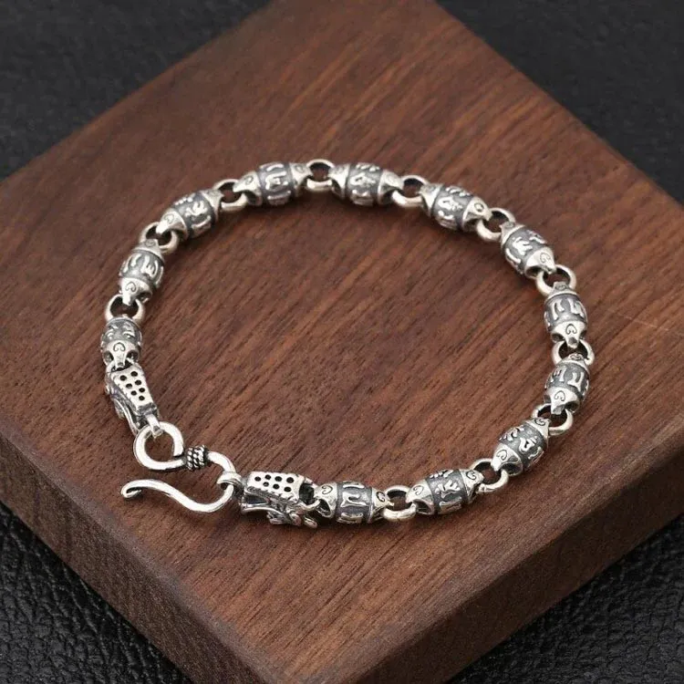 Bracelet Dragon Femme Gracieuse (Argent) – Image 4