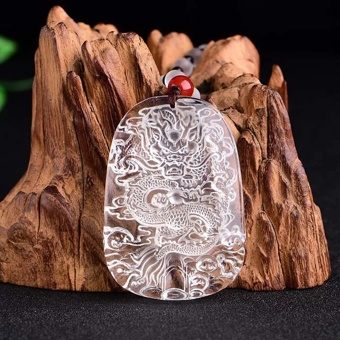 Collier Dragon Transparent (Quartz) – Image 3