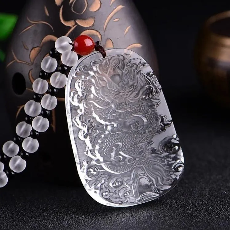 Collier Dragon Transparent (Quartz) – Image 2