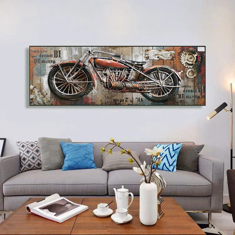Tableau Moto Vintage – Image 3