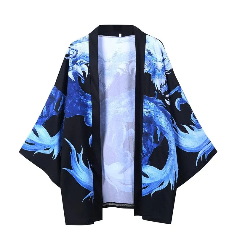 Kimono Dragon Bleu Noble – Image 2