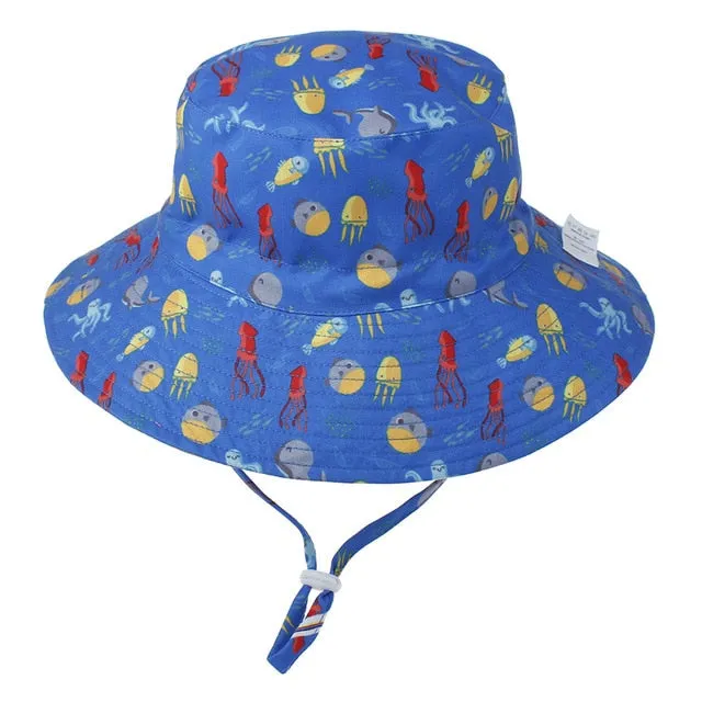 Bob enfant monochrome avec cordon ajustable (résistant à l’eau) – Image 5