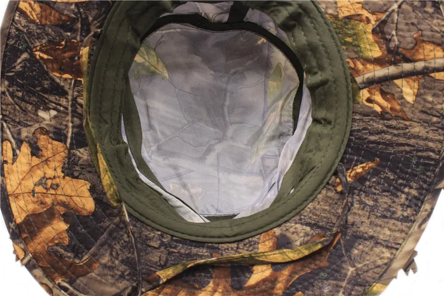 Bob militaire motif camouflage forêt vierge – Image 4