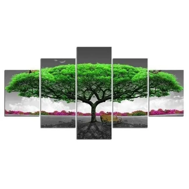 Tableau Arbre vert – Image 2