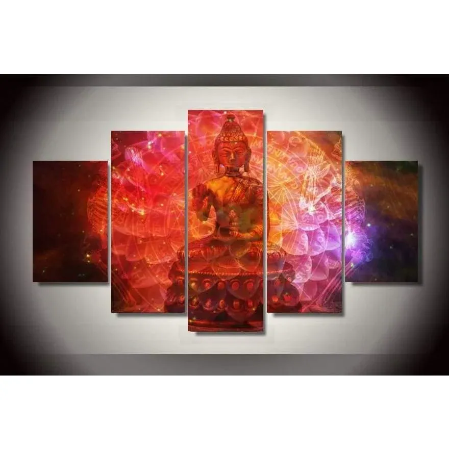 Tableau Bouddha psychédélique 2 – Image 3