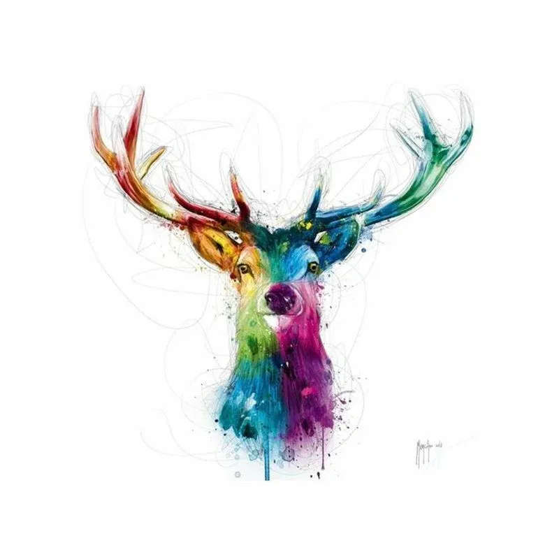 Tableau cerf coloré – Image 2