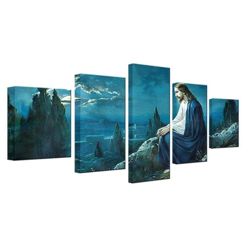 Tableau Réflexion du Christ – Image 2