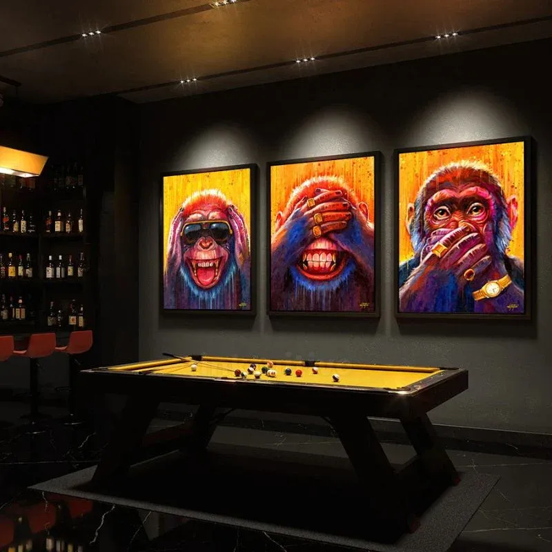 Tableau Singe Moderne – Image 2