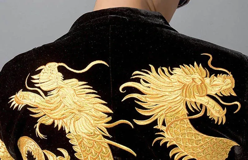 Veste Dragon Majesté Dorée – Image 3